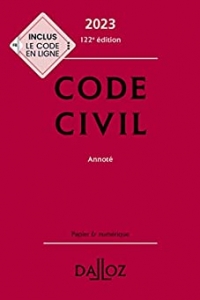 Code civil 2023 - Annoté (2022)