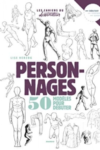 Personnages: 50 modèles pour débuter (Les cahiers du dessinateur) (2022)